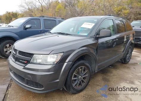 2018 Dodge Journey Se z USA, uszkodzony, nr VIN 3C4PDCAB7JT141043